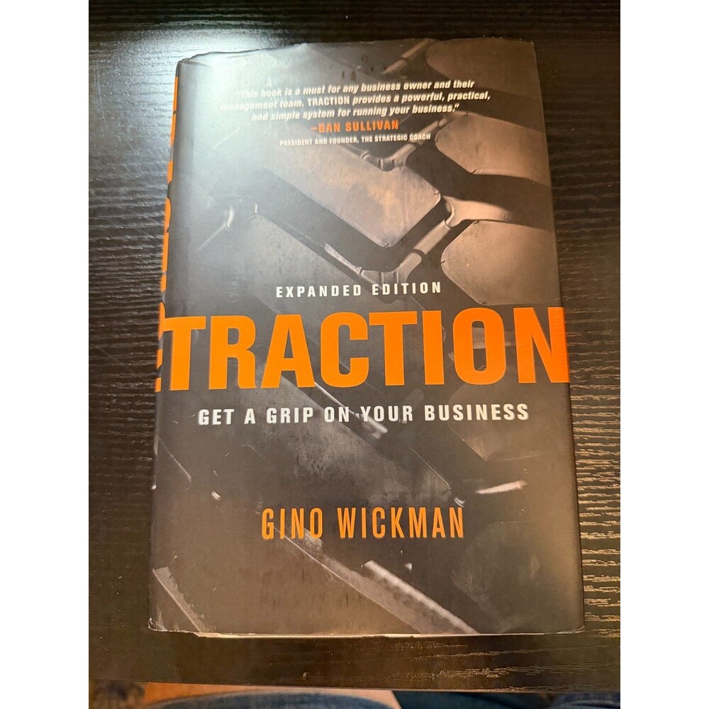 Traction : Get a Grip on Your Business by Gino Wickman (2012, Hardcover) VGC